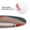 Dwrepo Round Seat Cushion Red Carpet Airplane Chair Cushions Non Slip Removable Chair Pad Stool Cushion Stool Seat Cover for Couch Sofa Floor Office Kitchen 15.3 Inch view 3