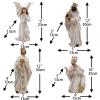 Zayton Nativity Set Christmas Scene Set Figurines Statue 12 Inch 11 Pcs view 4