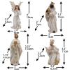 Zayton Nativity Set Christmas Indoor 11 Pcs 5 Inch Scene Statue Figurines Jesus Manger Crib Ornament Church Xmas Home Catholic Religious Decoration view 4