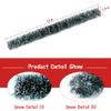 Accessories Village Collections Flexible Sisal Hedge Suitable for Rural Scenes, Christmas Village Display, and Snow Scenes DIY Decoration, 4 Packs 12x2x1 inches view 2