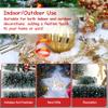 Accessories Village Collections Flexible Sisal Hedge Suitable for Rural Scenes, Christmas Village Display, and Snow Scenes DIY Decoration, 4 Packs 12x2x1 inches view 3