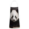 NHYDSPQ Adult Apron,Cute Black And White Panda Print Kitchen Cooking Apron,work Apron,garden Apron Cleaning Apron,Adjustable Aprons for Women/Men view 1