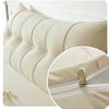 QUINTO B,Twin/39x23x7in, Headboard Pillow Queen Daybed Pillows Bolster for Bed Back Pillow for Sitting in Bed Long Pillow Reading Pillow Adult Couch Sofa Backrest with Removable Cover view 4