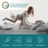 HOMES: Inside + Out Zinne Full Mattress, Medium Firm 12 inch Bed-in-a-Box, CertiPUR-US, Hypoallergenic, Gel Memory Foam, Cool Sleep, Pressure Relief, Memory Foam Bed view 4
