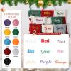 SINKSONS Personalized Christmas Stocking - Custom Name Family Christmas Stocking, 18 Large Knitted Xmas Stocking, Ideal for Kids & Fireplace Dcor (7 pcs) view 3