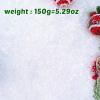RGQSUN 5.29oz Christmas Artificial Flake Snow Twinkles Fake Snow Sparkling Snow for Crafts,Powder Filler Snow for Christmas Party Decoration Supplies view 2