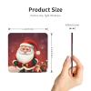 Strong Magnetic Fridge Santa Claus Magnet Fridge Sticker Decorative Refrigerator Magnets Square Small Funny Whiteboard Magnets for Home Kitchen Office Cabinet view 4