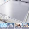 Cooling Sleeping Mat Foldable Summer Ice Silk Mat, Ultra Cold Tech Fiber Cool Mattress Cover, Comfort Soft Nonslip Matting Cover for All Seasons(Green,180 * 200cm) view 2