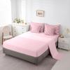 Feelyou Bow Pearl Bed Set Includes Comforter, Sheet Set, Pillowcases & Pillow Covers Set King Size Cute Bowknot 7 Pieces Bedding Set, Girls Decor Girls Bow Bed in a Bag, Microfiber Elegant Bow Bedroom view 4