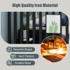 7 Pcs Room Divider Post/Privacy Screens, Modern Minimalist Screen Partition Column, Washroom/Balcony/Stairwell/Entrance Decor Column(White,225cm/88.5in/7.38ft) view 3