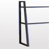 YUXING1205 Bookcases 2-Tier Brown Desktop Bookshelf Wooden Bookcase PC Desk Bookshelf Storage Organizer Shelves Rack for Office Supplies Organizer, Home Decor Bookshelf Bookcase view 3