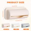 2 PCS 2024 Upgrade Small Bin Liner Kit - Trash Bag Dispenser for Bottom of Can & Wall Mount for Kitchen, Bathroom, Toilet Storage Organization view 2