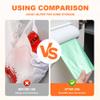 2 PCS 2024 Upgrade Small Bin Liner Kit - Trash Bag Dispenser for Bottom of Can & Wall Mount for Kitchen, Bathroom, Toilet Storage Organization view 4