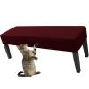 Bench Seat Furniture Cover For Dining Room Stretch Bench Slipcovers Upholstered Anti-Dust Removable Bench Chair Cushion Covers Bench Seat Protector Cover For Living Room Bedroom Kitchen (B,Xl) view 1