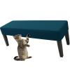 Bench Seat Furniture Cover For Dining Room Stretch Bench Slipcovers Upholstered Anti-Dust Removable Bench Chair Cushion Covers Bench Seat Protector Cover For Living Room Bedroom Kitchen (L,M) view 1