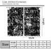 AAVEUP Graffiti Curtains, Black Minimalist Abstract Street Creative Culture Pigment Art Blackout Windows Treatments, Thermal Insulation Drapes for Kids Boys Girls Living Room Bedroom 52x84in view 3
