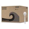 Boardwalk Heavyweight Polypropylene Cutlery, Soup Spoon, White, 1000/Carton view 1