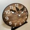 Customizable Horse Clock Wall Clock | Ultra Quiet Quartz Mechanism | Hand Made in USA Beautiful Crisp Lasting Color | Comes in 8 Sizes (18 Inches) view 2