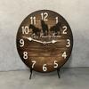 Customizable Horse Clock Wall Clock | Ultra Quiet Quartz Mechanism | Hand Made in USA Beautiful Crisp Lasting Color | Comes in 8 Sizes (18 Inches) view 3