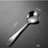 IFAJOOR Flatware Silverware Set, 1/4/6/8/10/12 Pieces 304 Stainless Steel Spoons, Household Spoons, Creative And Cute Korean Long-handled Eating Spoons, Spoons, Tableware Cutlery Set(Black Gold,10Pcs view 2
