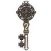 Saint Benedict Medal Key | Beautiful 5" Wall Pendant | Bronze-Tone Finish | Great Catholic Housewarming Gift | Spiritual Protection for Home (Saint Benedict Keys, 2, Pack) view 2