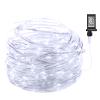 Minetom 2Pack Fairy Lights Plug in, 100 LEDs 33 Feet Firefly String Lights Waterproof Starry Lights Silver Wire for DIY Wreath Wedding Bedroom Indoor Outdoor Party Christmas Decorations, Pure White view 1