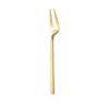 ONUIFIKE Silverware Set, 1/4/6/8/10/12pcs 304 Stainless Steel Hanging Cup Fork Creative Cross-border Hanging Wall Fruit Fork, Home Cutlery Flatware Set(Gold,12Pcs) view 1