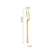 ONUIFIKE Silverware Set, 1/4/6/8/10/12pcs 304 Stainless Steel Hanging Cup Fork Creative Cross-border Hanging Wall Fruit Fork, Home Cutlery Flatware Set(Gold,12Pcs) view 2