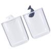 Toothpick Dispenser 2PCS Table Toothpick Dispenser Home Living Room Cotton Pad Storage Box Cotton Swab Portable Transparent Acrylic Toothpick Holder Toothpicks For Appetizers view 4