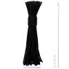 Tent Pole Shock Cord 1/8 inch 60ft, Replacement Shock Cord for Tent Rod, Tent Pole Repair Kit, Elastic Bungee Cord,Elastic Cord with Lead Wire/Washers/Clip (Black/Black) view 1
