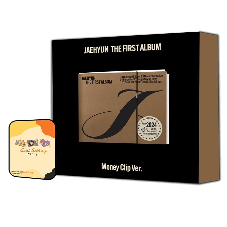 J Jaehyun (NCT) Album [Money Clip ver.]+Pre Order Benefits+BolsVos K-POP Inspired Freebies (The 1st Album)
