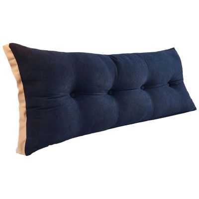 CTREVL Wedge Headboard Pillow,Wedge Reading Pillow,dorm pillow headboard,Removable Outer Cover,Queen Backrest Support Cushion,Comfortable Backrest Support for Reading and Relaxing in Bed(Bronze,60x60x