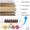 Wooden Turntable For Dining Table Lazy Susan Round Rotating Tray Cabinet Organizer For Parties, Weddings, Spice Rack(Wood color,34inch) view 3