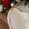 Christmas Tree Skirts 36inch White Faux Fur Xmas Tree Skirt for Christmas Decoration New Year Party Holiday Decorations view 1