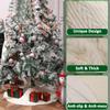 Christmas Tree Skirts 36inch White Faux Fur Xmas Tree Skirt for Christmas Decoration New Year Party Holiday Decorations view 3