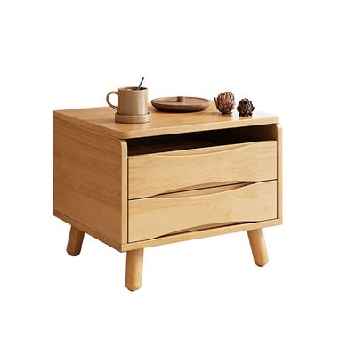 RENEESME Dressing Table Nordic Solid Wood Bay Window Dressing Table, Multi-Functional Room Dressing Table, Storage Cabinet Integrated Dressing Table Makeup Vanity Desk