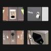 ENGENDER Outdoor Trash Can Outdoor Trash Can Sorting Trash Can with Ashtray Trash Can Large-Capacity Trash Can Suitable for Shopping Mall Streets Garbage Can(A) view 4