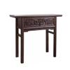YNWDBY Buddha Altar Solid Wood Flat-top Table, Chinese Style Zen Entrance Case, Black Walnut Strip Table, Household Incense Table, Buddha Seat Cabinet Buddhism Decor view 1