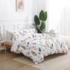 Botanical Duvet Cover -Lightweight Soft 100% Microfiber Plant Print Comforter Cover Set-Stylish Bedding Essential for Cozy Home Decor Premium Quality Durable Machine Washable (Floral-White, King ) view 2