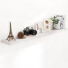 Fun Memories 72 Inch Long Floating Shelves for Wall, 72x9.3 Large Floating Shelf for Bedroom, Kitchen, Bathroom, Wall Mounted Rustic Wood Shelves with Invisible Bracket for Books, Decor, Brich view 1