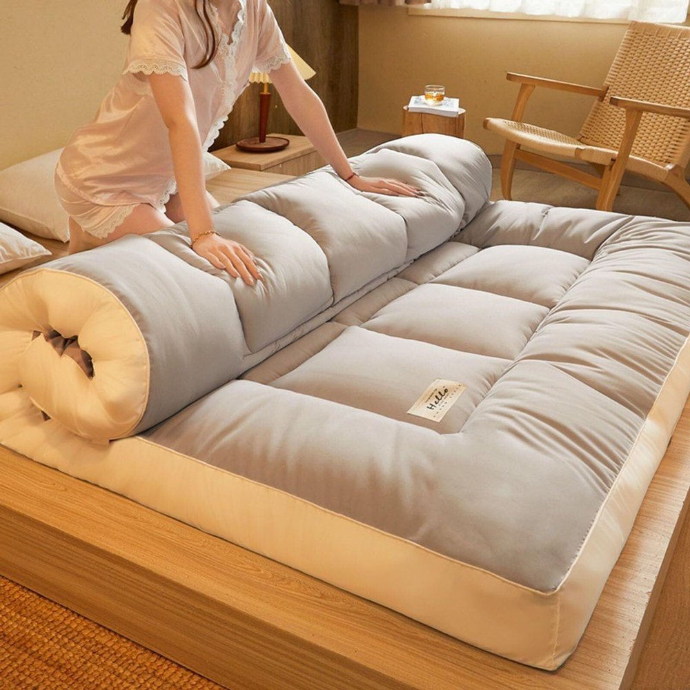 Thick Mattress - Guest & Student Dorm Mattress, Single to Full Size, Rolled Up for Easy Transport