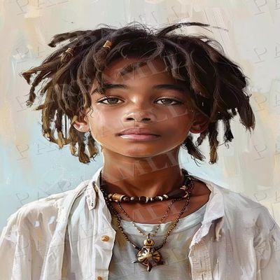 Stylish Printed Posters,African Asian Man Portrait Wall Decor,Oil Painting Canvas Wall Art For Home Decor Bathroom Wall Decor,Stylish Unframed Art 20x20 Inch