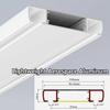 Bcofo Double Row Curtain Track Silent Heavy Duty Drop Ceiling Curtain Track for Curtains-Room Divider for Living Room Bedroom Hospital Easy Install(White,2m(6.6ft)) view 2