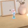 Homoyoyo 4.72Inch Candy Wooden Soldier Nutcracker 4pcs Nutcracker Christmas Decor Figurines Pastel Nutcracker Decor Christmas Nutcrackers Ornaments Set for Christmas Tree Party Supply view 3