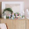 Homoyoyo 4.72Inch Candy Wooden Soldier Nutcracker 4pcs Nutcracker Christmas Decor Figurines Pastel Nutcracker Decor Christmas Nutcrackers Ornaments Set for Christmas Tree Party Supply view 4
