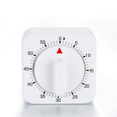 60 Minutes Mechanical Timer Clock Kitchen Cooking Timer Clock with Loud Alarm Clock No Battery Needed