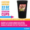 Custom 22oz Stadium Cups with Multi-Color Imprint: Perfect for Parties, Events, & Promotions view 3