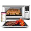 Nuwave Bravo Air Fryer Convection Oven Countertop, 100-in-1 Smart Grill Combo,10 Toaster Settings, Finer Control of 5 Heaters & 3 Fan Speed, 50-500F, Smart Thermometer, Stainless Steel, PFAS Free view 1