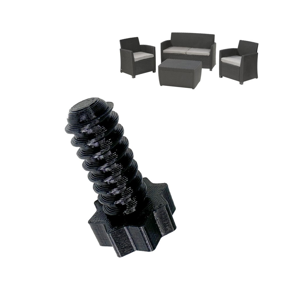 Replacement Bolt For Keter Allibert Mia Spare Parts Garden Furniture Plastic Sofa Chair