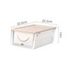 BINGQIAN Shoe Rack Stackable Shoe Rack Portable Shoe Rack Storage and Sorting Box Space-Saving Household Storage Box Shoe Cabinet(C) view 2